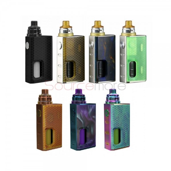 Wismec Luxotic BF Kit - Swirled Metallic Resin