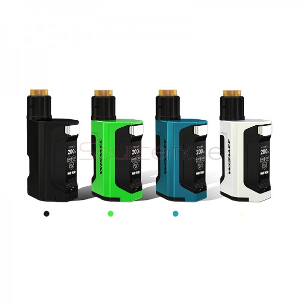Wismec Luxotic DF 200W Kit with Guillotine V2 RDA - Green