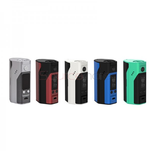 Wismec Reuleaux RX200S 200W TC Mod - Cyan&Black