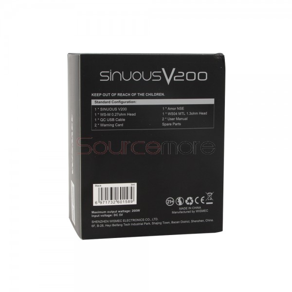 Wismec SINUOUS V200 Kit
