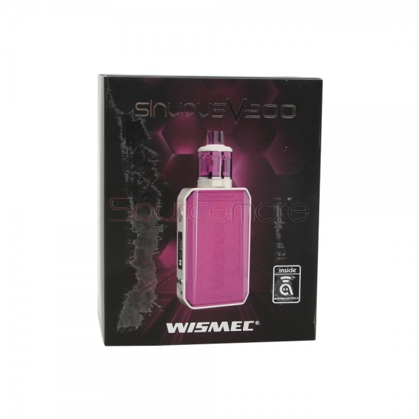 Wismec SINUOUS V200 Kit - Magenta