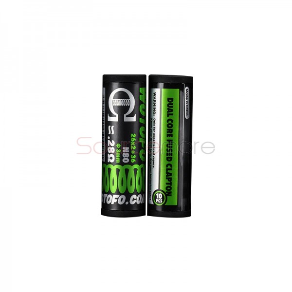 Wotofo Dual Core Fused Clapton Wire 0.28ohm 10pcs