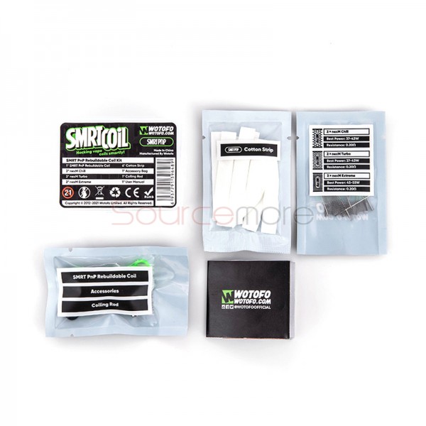 Wotofo SMRT PnP Rebuildable Coil
