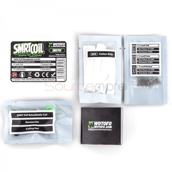 Wotofo SMRT V8 Baby Rebuildable Coil Kit
