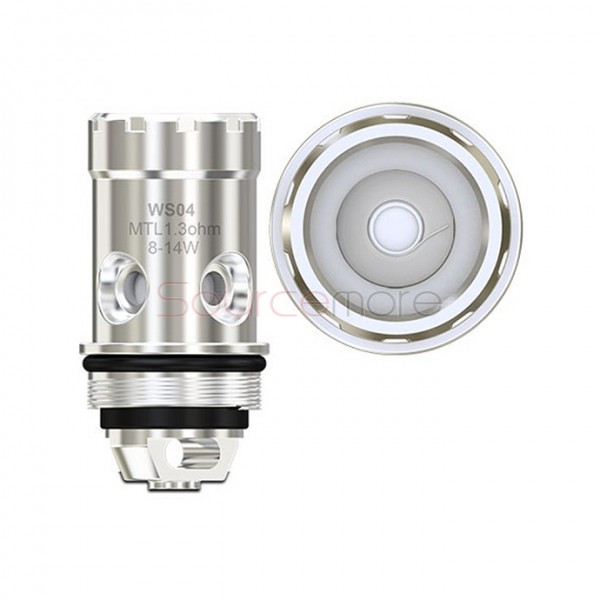 Wismec Amor NS Pro Replacement Coil Head 5pcs - WS04 MTL 1.3ohm