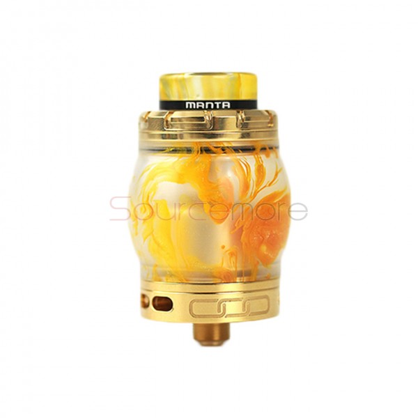 Advken Manta RTA Resin Version 4.5ml - Resin Gold