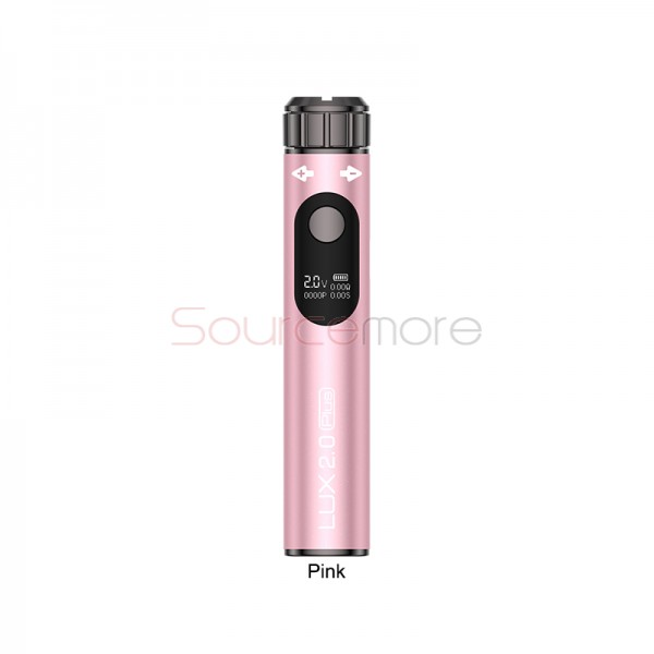 Yocan LUX 2.0 Plus Dab Pen Battery Pink