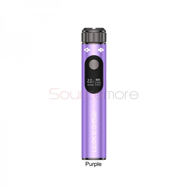Yocan LUX 2.0 Plus Dab Pen Battery Purple