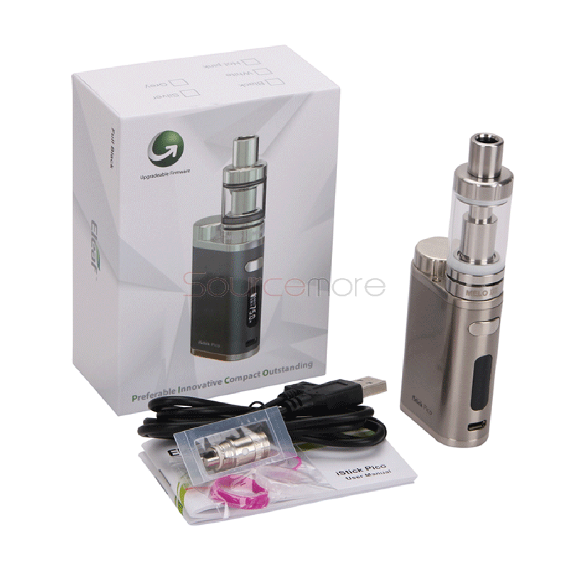 Eleaf iStick Pico Kit 75W/4ml - Brushed silver