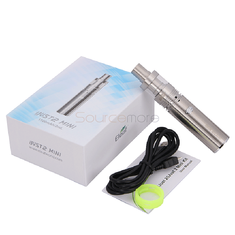 Eleaf iJust 2 Mini 1100mah with 2ml Capacity Starter Kit - Silver