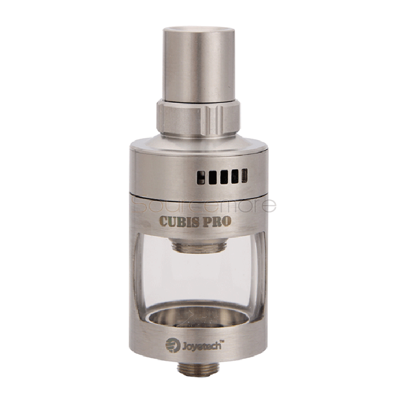 Joyetech CUBIS Pro Atomizer 4.0ml Adjustable Airflow Leak Resistant Cup Design- Silver