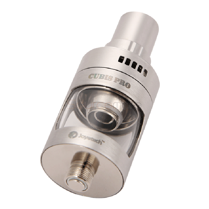 Joyetech CUBIS Pro Atomizer 4.0ml Adjustable Airflow Leak Resistant Cup Design- Silver