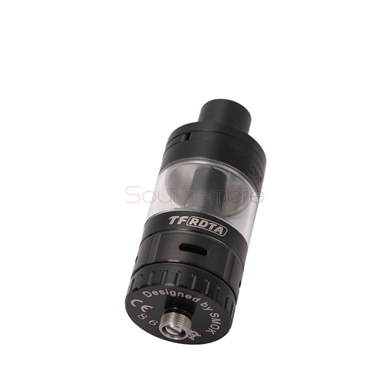 Smok TF-RDTA Side Airflow Slots Direct-to-coil Design 5ml Rebuildable Tank Atomizer with 16mm S2 Deck-Black