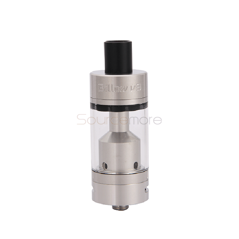Ehpro Billow V3 RTA Adjustable Airflow Control Rebuildable Tank Atomizer with 4.6ml Juice Capacity-Stainless Steel