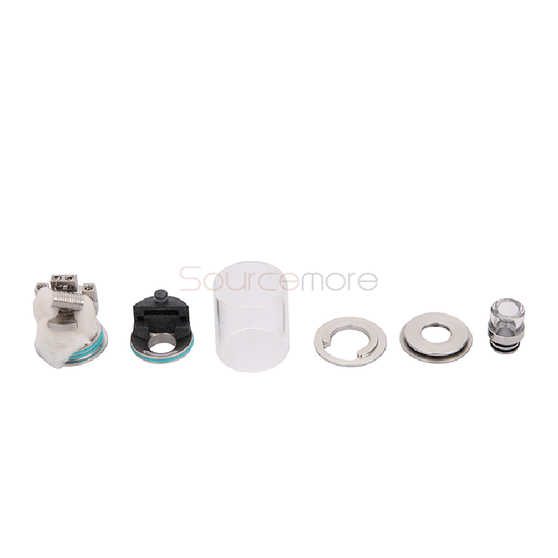 Wismec Theorem RTA Rebuildable Tank Atomizer -Silver
