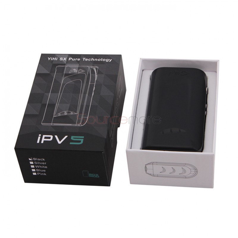 Pioneer4You IPV5 TC 200W  Box Mod SX330 200 Chipset Dual18650 Battery Cell Upgradeable Firmware-Black
