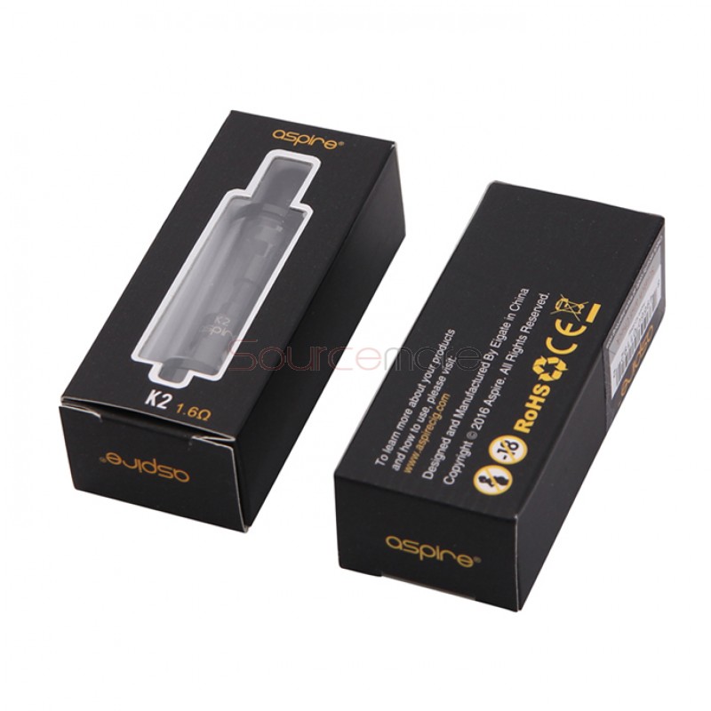 Aspire K2 Tank Silver