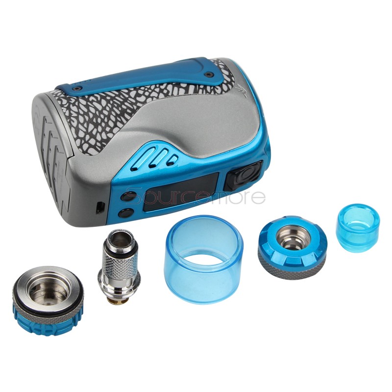 Wismec Reuleaux Tinker 300W Kit with Column Tank - Blue