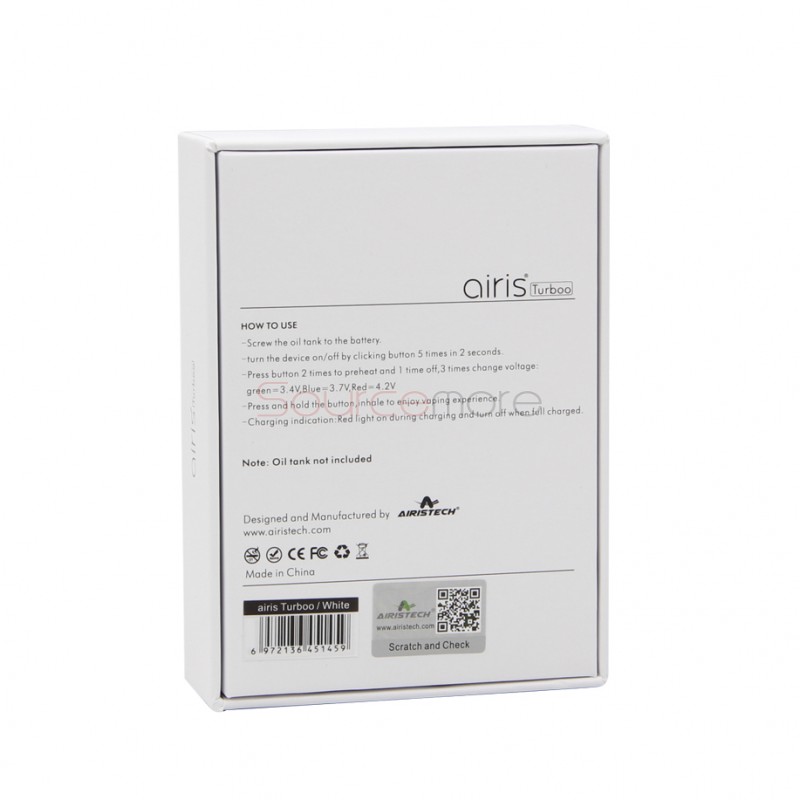 Airis Turboo Mod - White