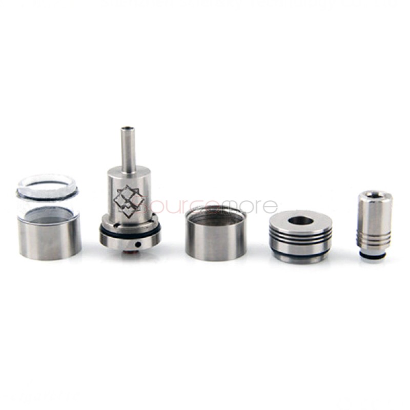 6.0ml chid V4 RTA Rebuildable Tank Atomizer Quad Posts 2.2mm Airflow Holes-Stainless Steel