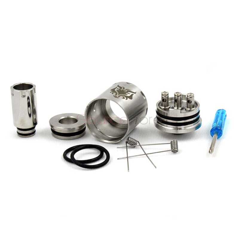 Kylin RDA Rebuildable Dripping Atomizer with Tri-Post 510 Connection-Pink