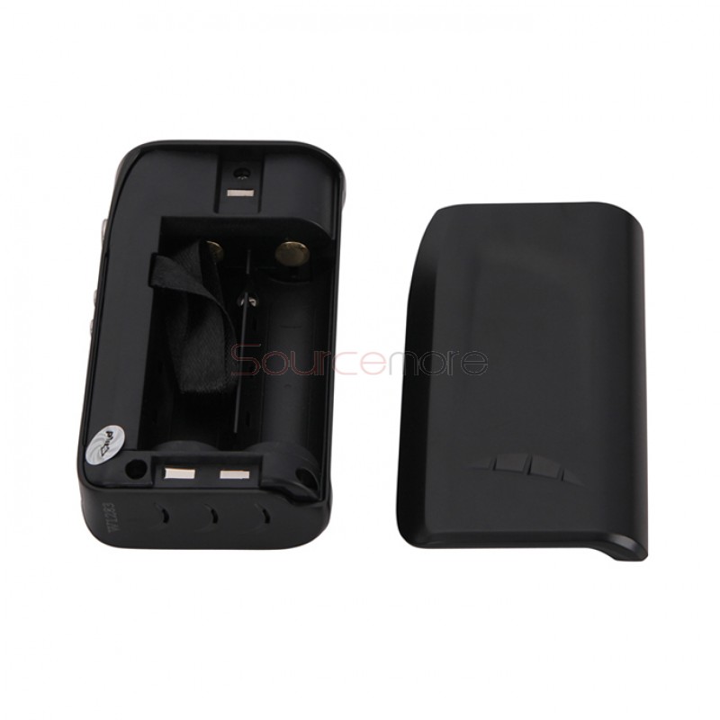 Pioneer4You IPV5 TC 200W  Box Mod SX330 200 Chipset Dual18650 Battery Cell Upgradeable Firmware-Black