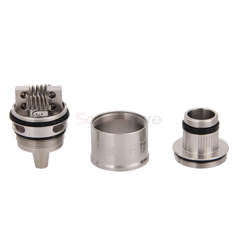 Aspire Cleito RTA System Tempestuous Airflow Pre-installed Clapton Coil