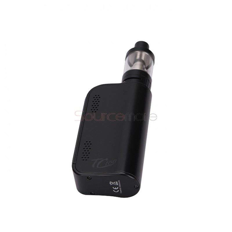 Innokin CoolFire IV TC100W with  iSub V 3.0ml Kit 3300mah Capacity Support Ti/Ni/SS in TC Mode-Black