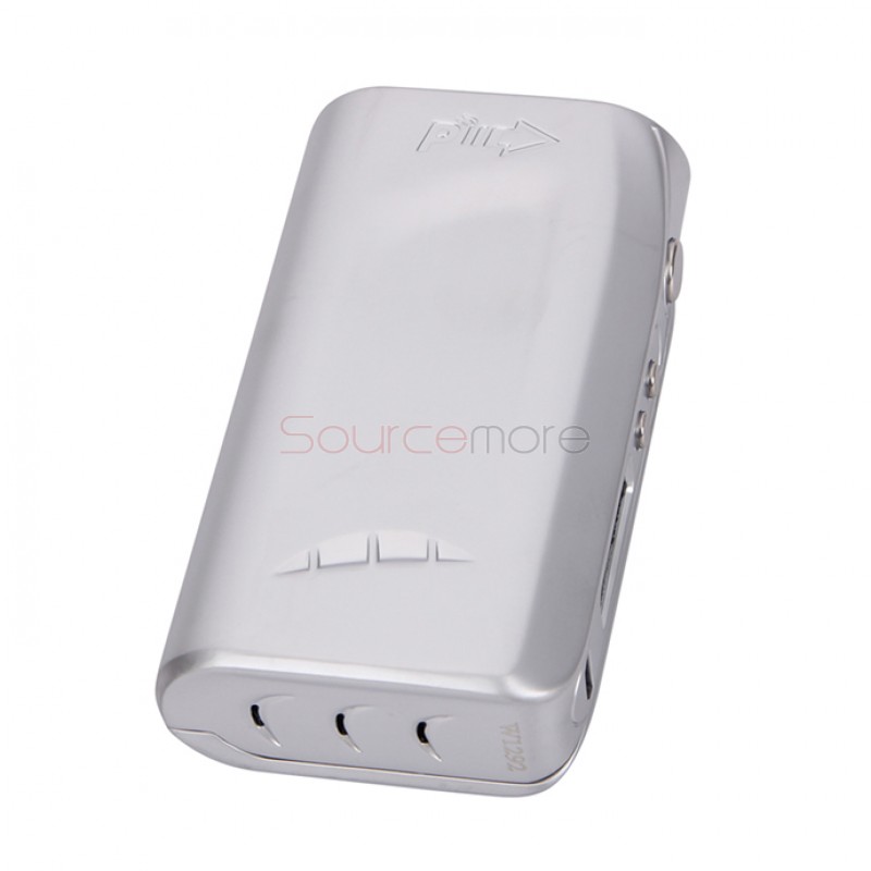 Pioneer4You IPV5 TC 200W  Box Mod SX330 200 Chipset Dual18650 Battery Cell Upgradeable Firmware-Silver