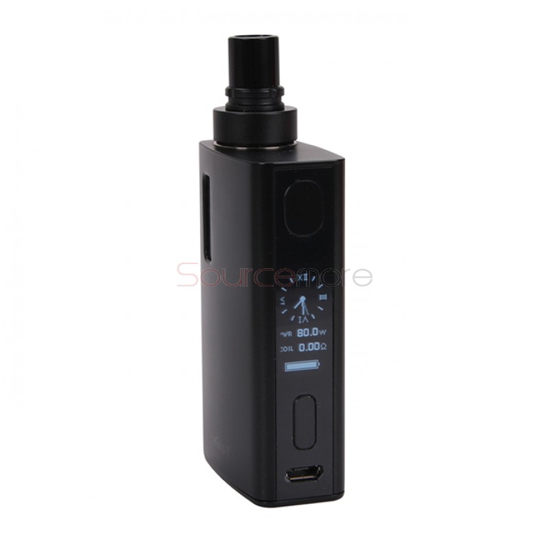 Joyetech eGrip II TFTA-Tank Technology All-in-One OLED Screen Kit  2100mah Capacity Battery and 3.5ml Liquid Capacity Tank-Black