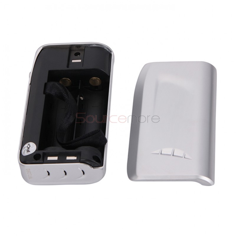 Pioneer4You IPV5 TC 200W  Box Mod SX330 200 Chipset Dual18650 Battery Cell Upgradeable Firmware-Silver
