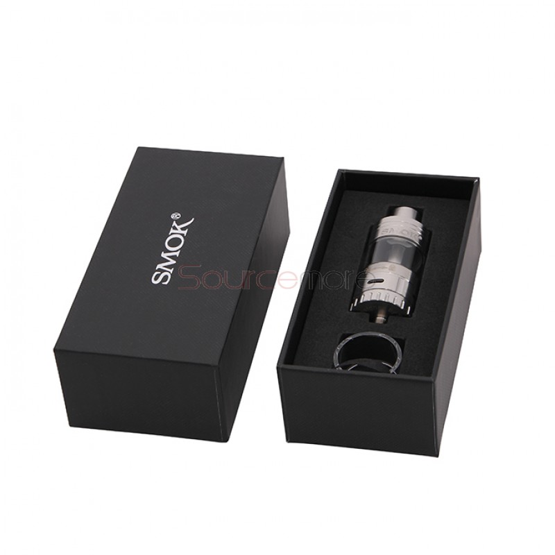Smok TF-RDTA Side Airflow Slots Direct-to-coil Design 5ml Rebuildable Tank Atomizer with 16mm S2 Deck-Silver