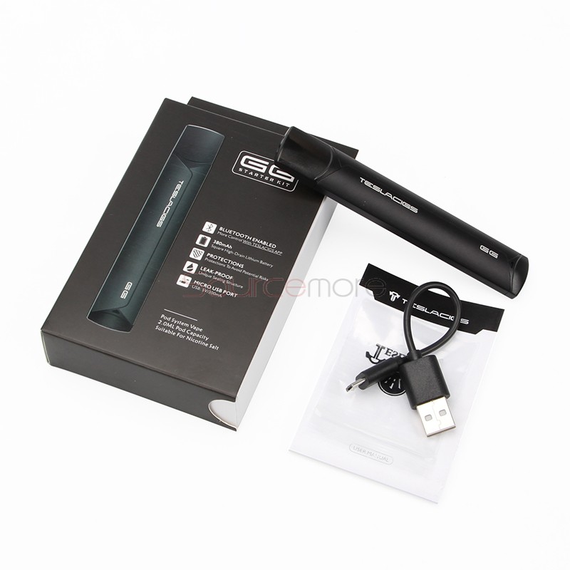 Tesla GG Pod System Kit 380mAh - Black