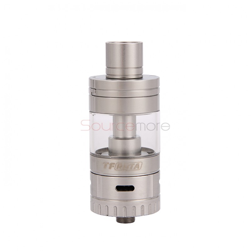 Smok TF-RDTA Side Airflow Slots Direct-to-coil Design 5ml Rebuildable Tank Atomizer with 16mm S2 Deck-Silver