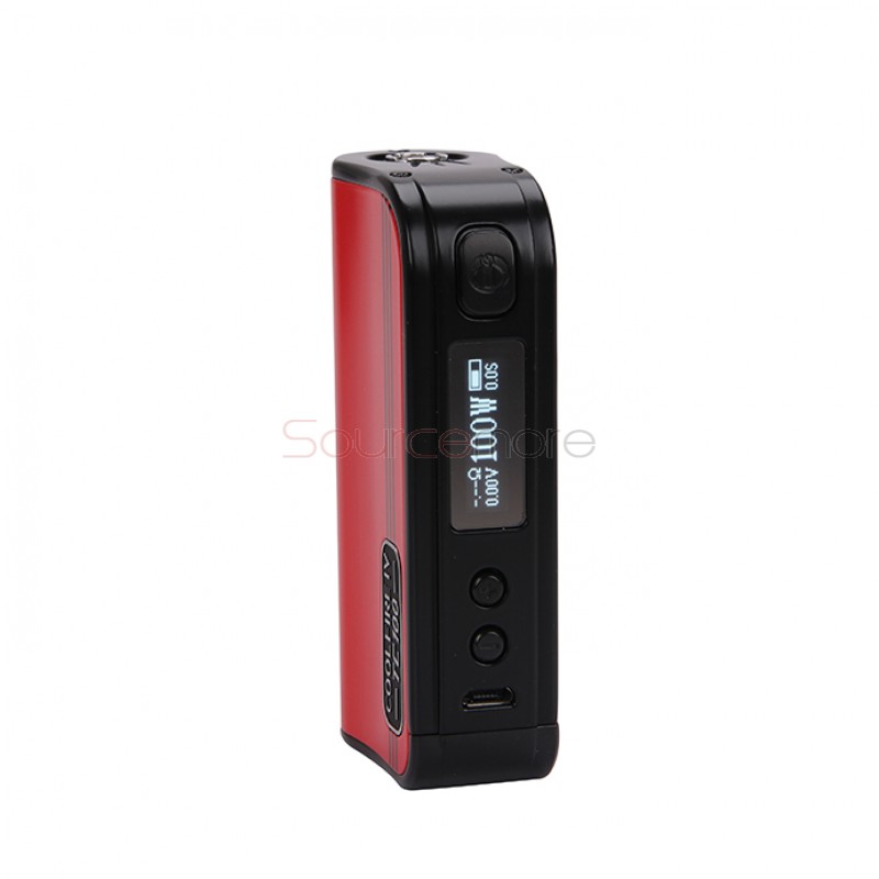 Innokin CoolFire IV TC100W with  iSub V 3.0ml Kit 3300mah Capacity Support Ti/Ni/SS in TC Mode-Red