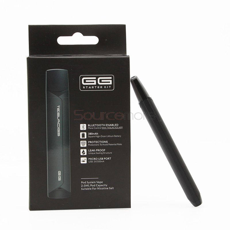 Tesla GG Pod System Kit 380mAh - Black