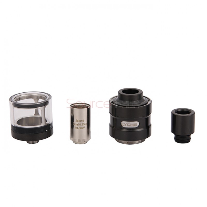 Eleaf LYCHE 0.25ohm/4ml RBA Tank -Black