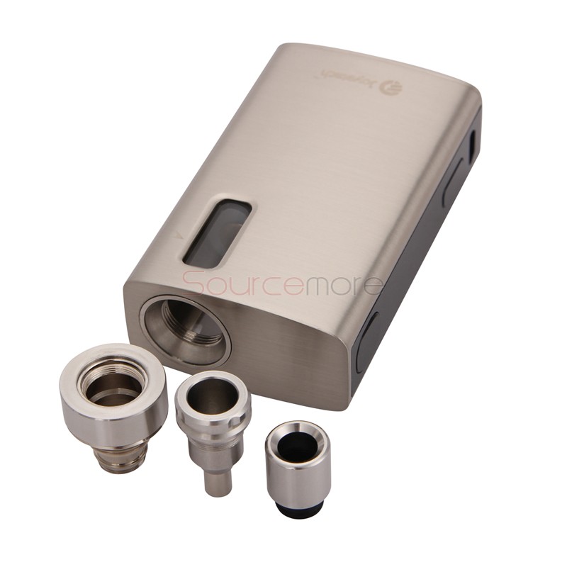 Joyetech eGrip II TFTA-Tank Technology All-in-One OLED Screen Kit  2100mah Capacity Battery and 3.5ml Liquid Capacity Tank-Silver