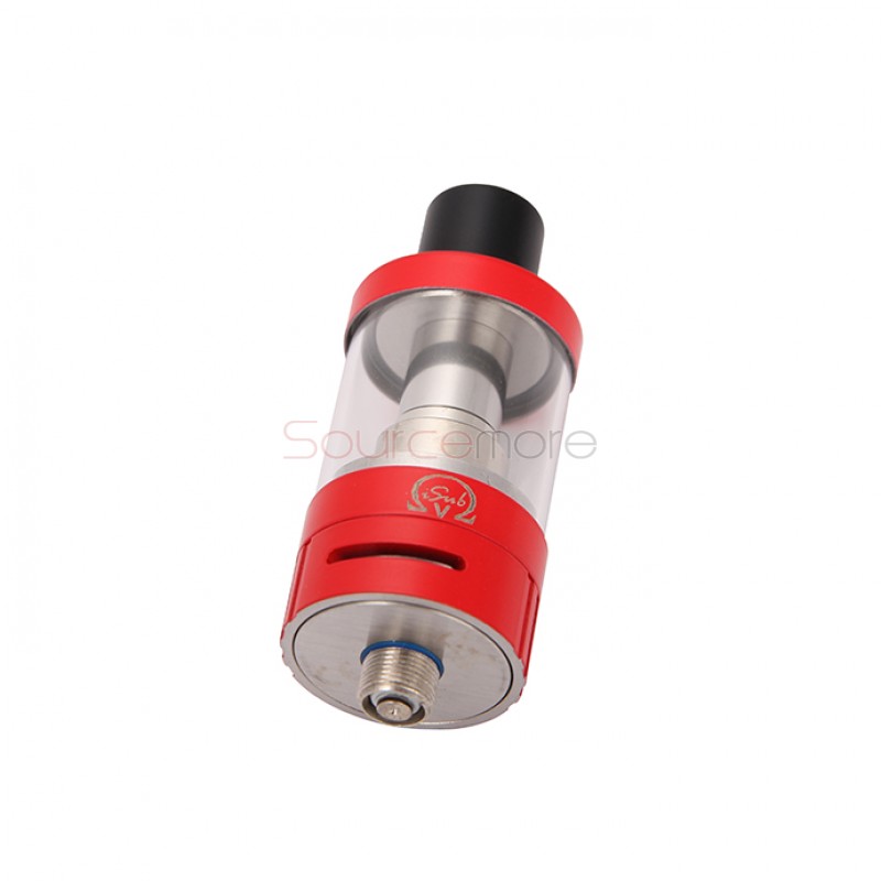 Innokin iSub V Top-Fliing Design 3.0ml Liquid Capacity Tank with No Spill Coil Swap System-Red