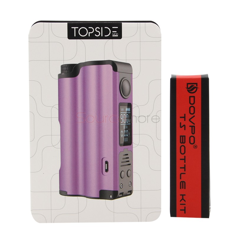 DOVPO Topside 90W Squonk Mod - Purple