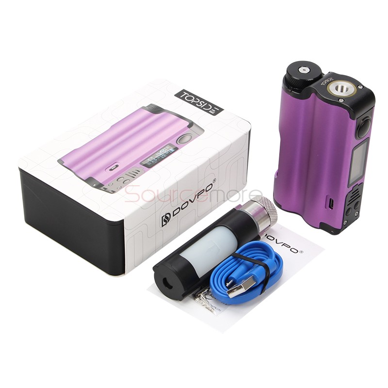 DOVPO Topside 90W Squonk Mod - Purple