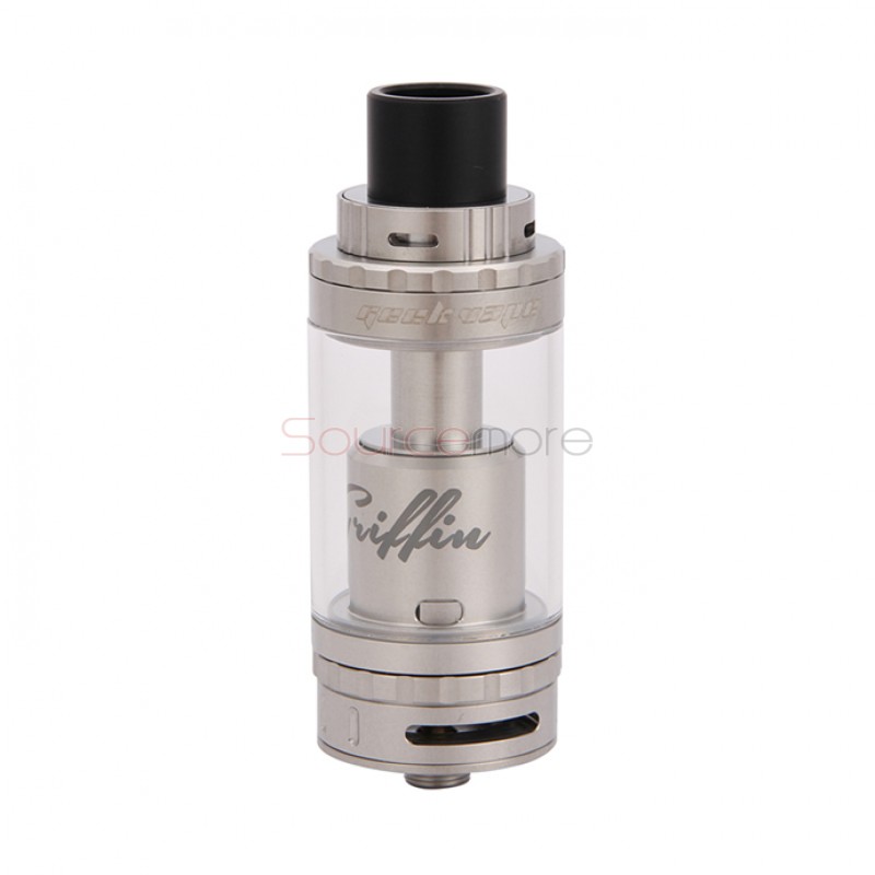 Geekvape Griffin 25 RTA 6ml Top Airflow Version Tank with Travel-to-the-coil Structure-Stainless Steel