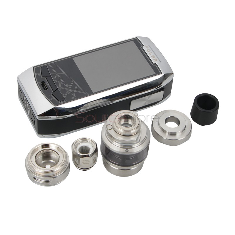 Vaporesso Polar with Cascade Baby SE Kit with 6.5ml Capacity - Silver