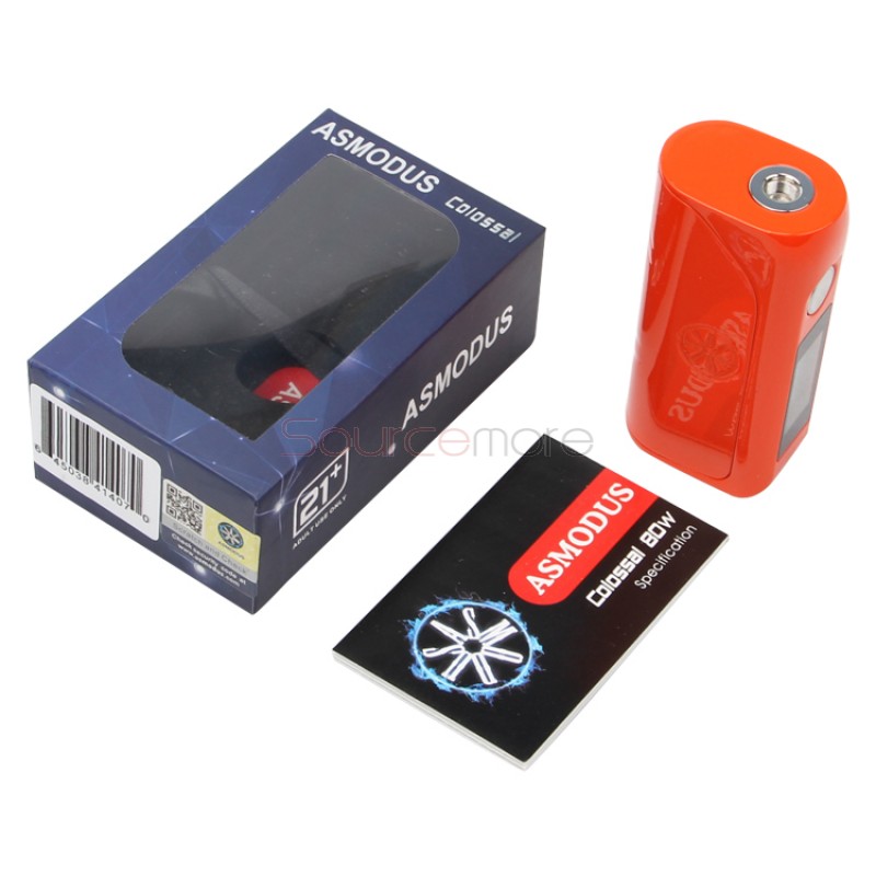 asMODus Colossal 80W Mod - Orange