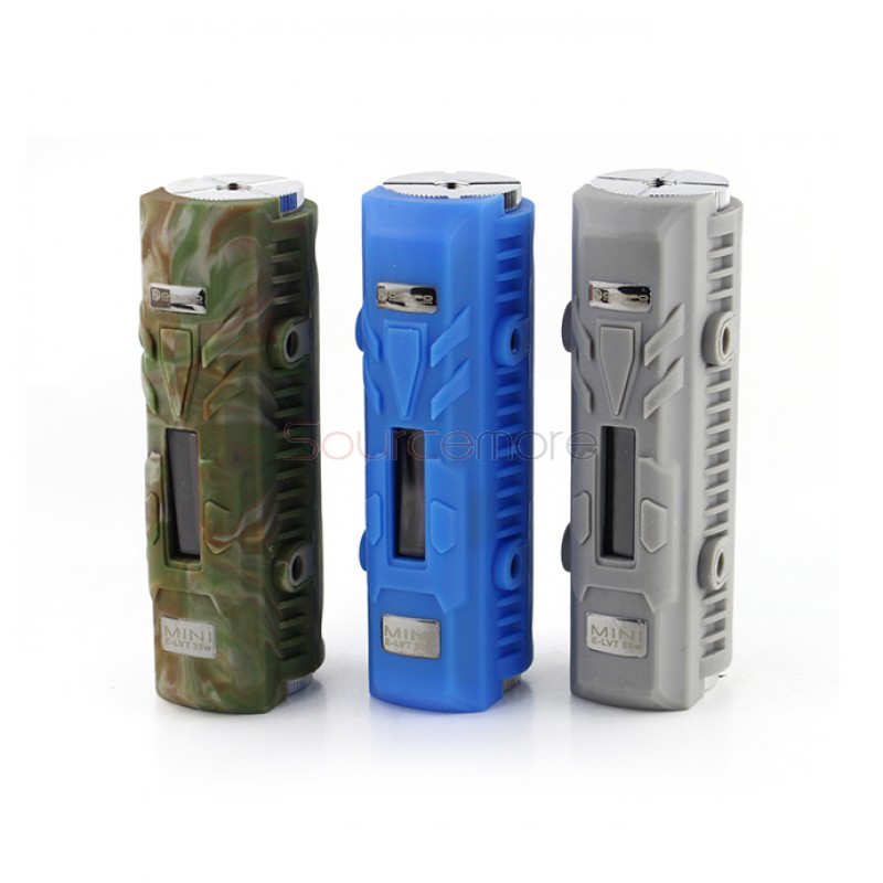 Dovpo Mini E-LVT Box Mod Housing Single 18650 Battery with 2-35W Variable Wattage-Silver