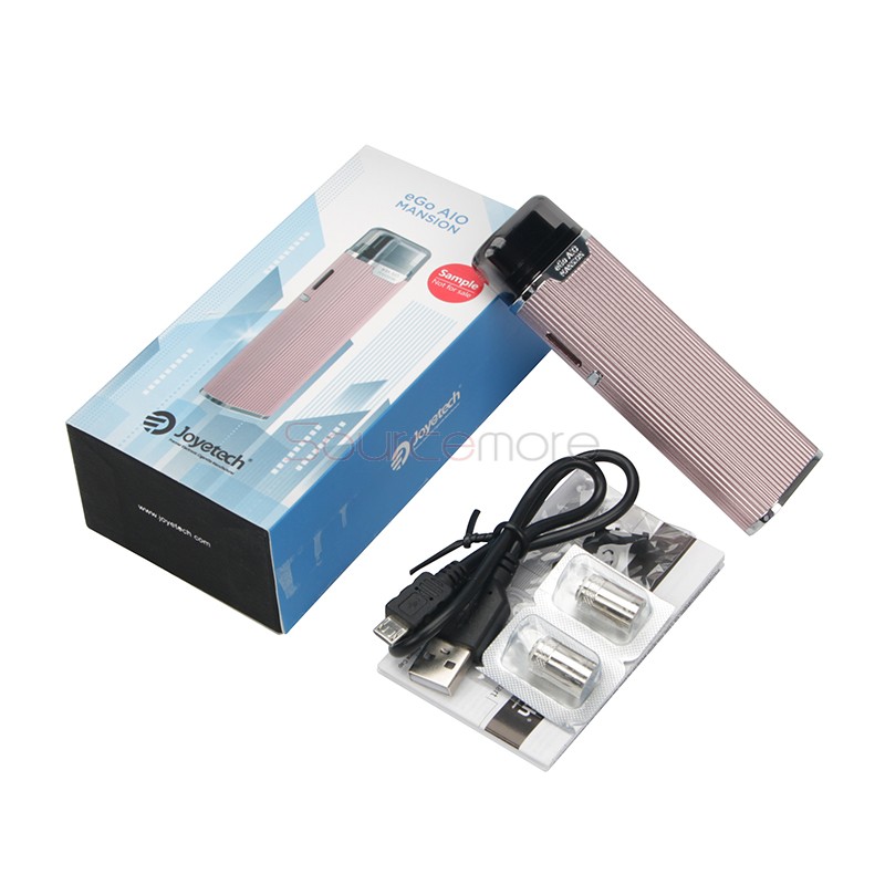 Joyetech eGo AIO Mansion Pod System Starter Kit 1300mAh - Rose Gold