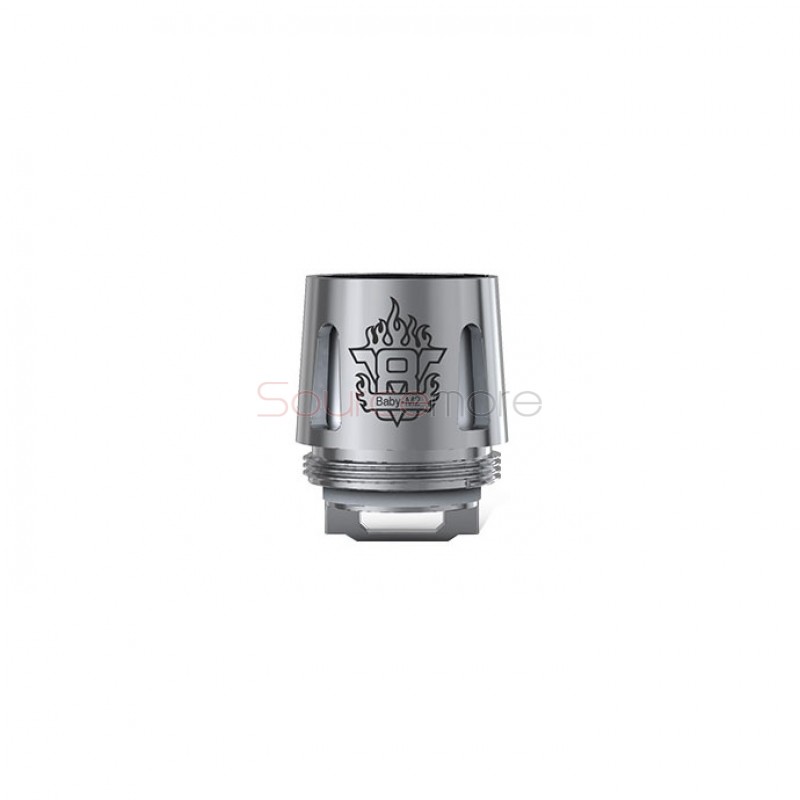 Smok V8 Baby-M2 0.25ohm Dual Coils for TFV8 Baby Tank 5pcs-0.25ohm