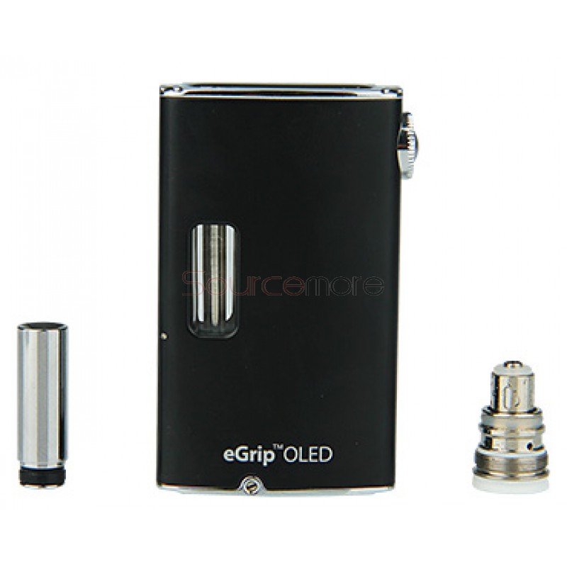-Joyetech eGrip OLED Starter VW Kit with US Plug 20w 1500mah-Black