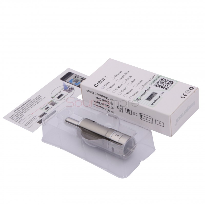 Kanger Aerotank MOW Atomizer with 1.8ml Capacity - Silver