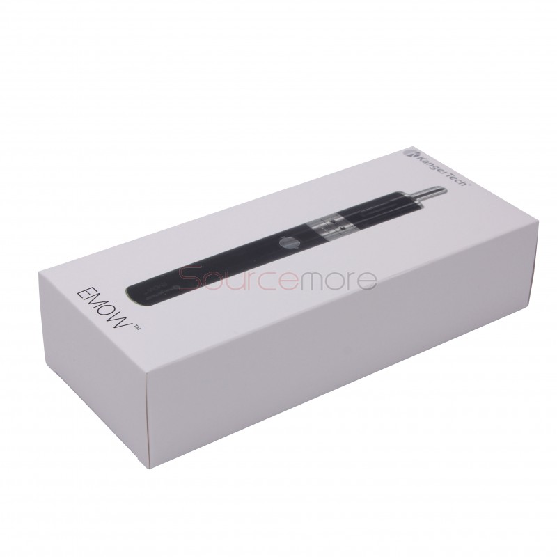 Kanger EMOW Starter Kit 1.8ml Aerotank MOW Tank 1300mah Battery with EU Plug-Black